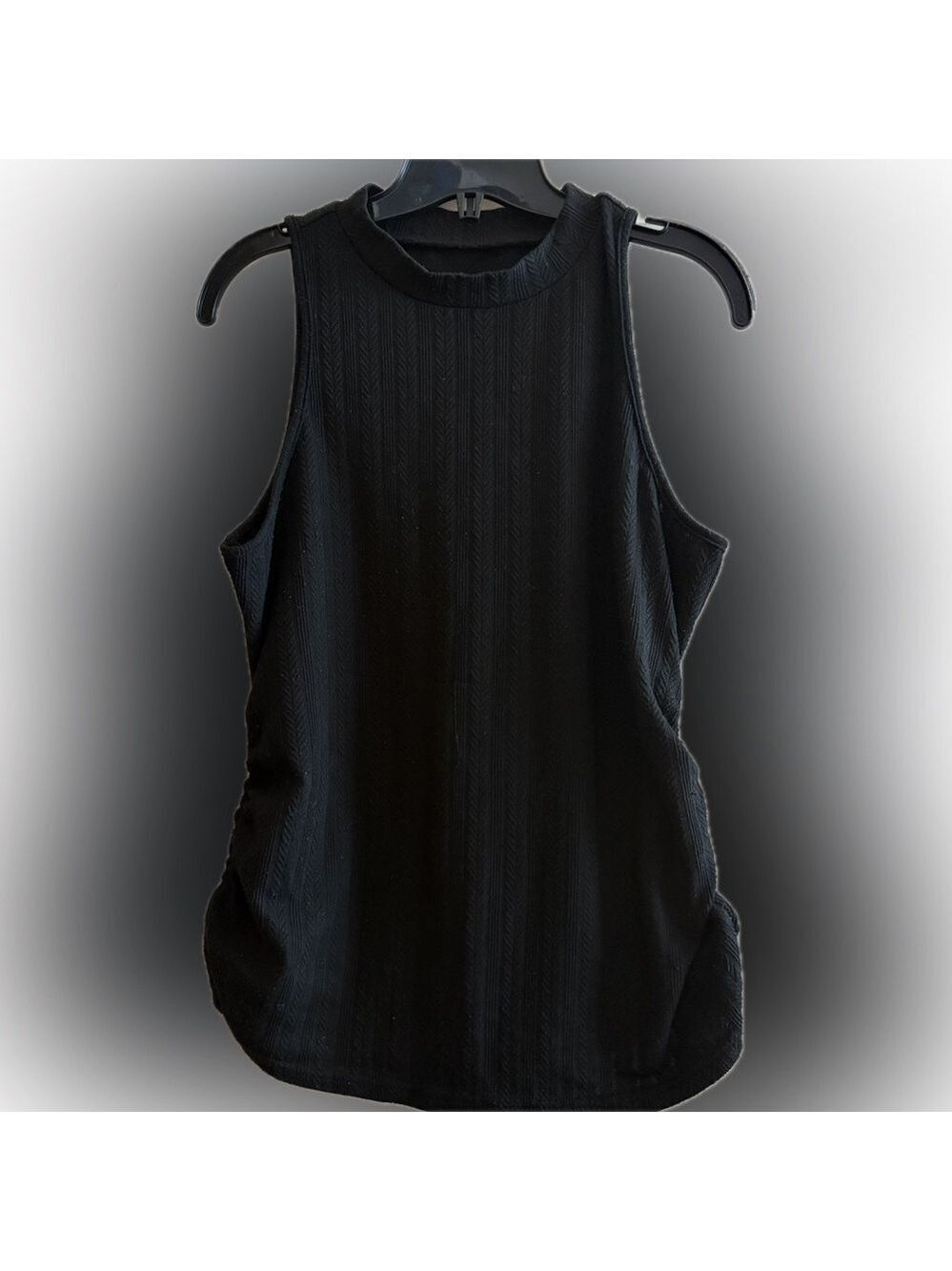 3 for $20 ⭐️ SHEIN Curve 0XL Black High-Neck Ribbed Tank Top